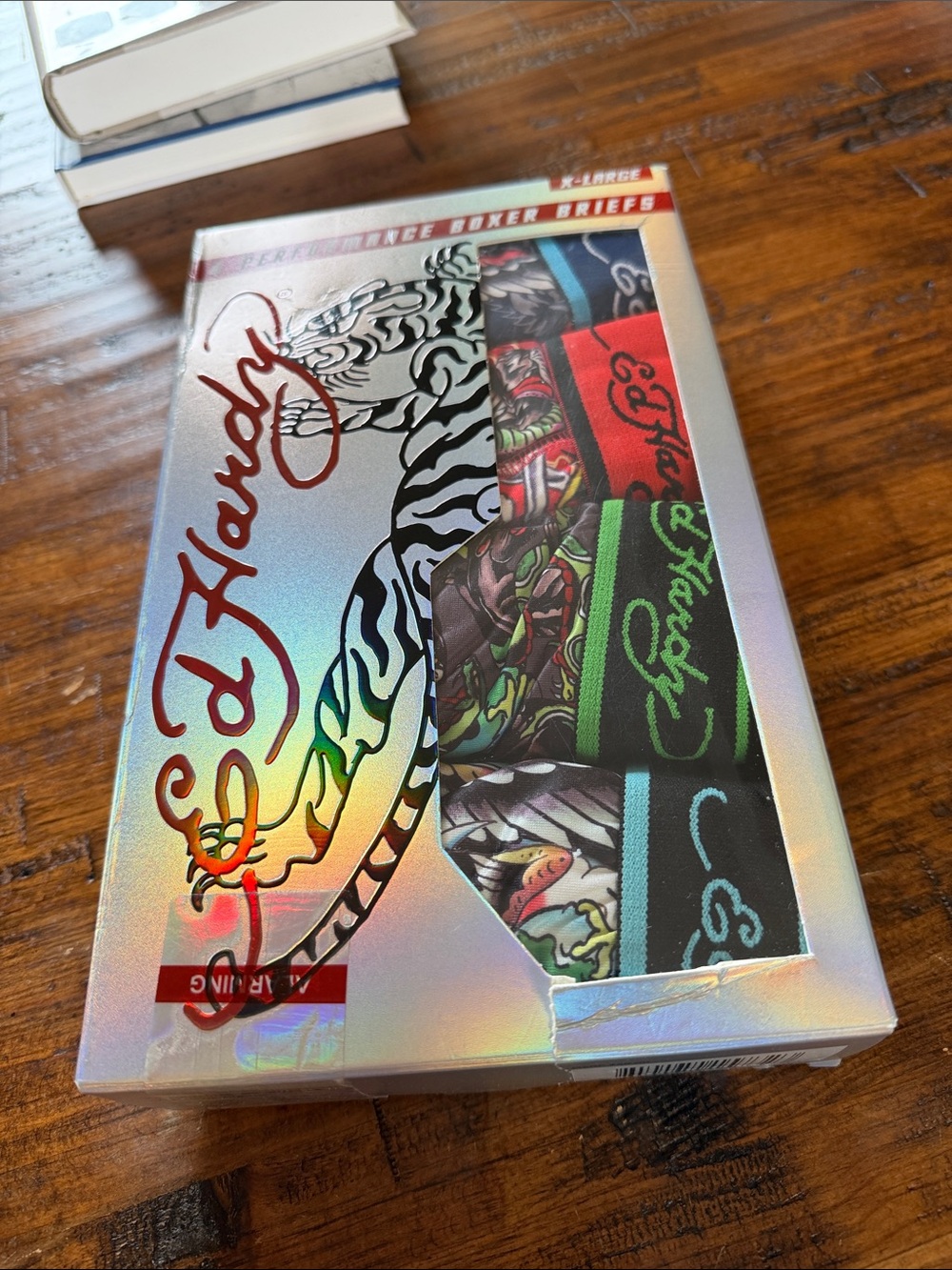 Ed Hardy XL Boxer Briefs 4 Pack